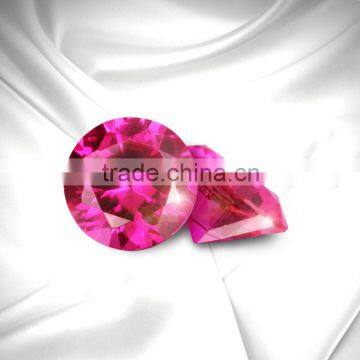 2014 Hot Sale China Factory Wholesale No.5# Deep Rose Red Synthetic Ruby
