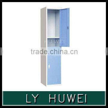 Luoyang huwei furniture 2014 2 doors school locker lights