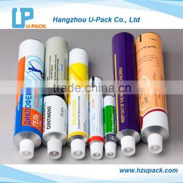Ribbed Screw Cap Aluminum Collapsible Tube for Oitments and Ung Aluminium Medical Packaging