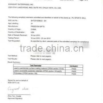 SGS Test Report-PU Stress Toy