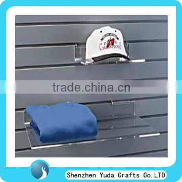 clear slatwall hat display acrylic we can make customized plexiglass slatwall cloth display finding slat wall hat rack display