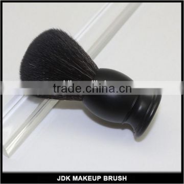 Perfect holy black shaving brush, custom logo metal shaving brush in black hair