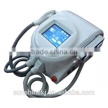 Chest Hair Removal E-light Ipl Rf+nd Yag Laser Multifunction Ipl Beauty Machine /rf Beauty Machine 10MHz photo-6