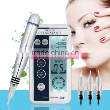 Electric Digital Permanent Makeup Machine Eyebrows Lips Tattoo Make Up Cosmetic Kits