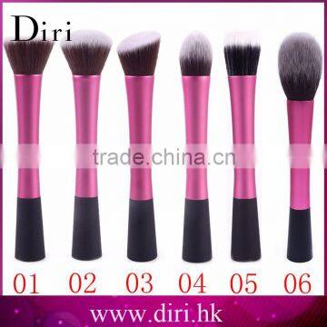 Different shape girls nylon foundation brush application