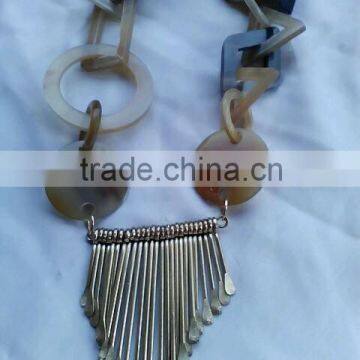 Buffalo Horn Necklace Jewelry Stylish & Fashion Jewelry Necklace Latest New Design Pic in India 2016 for Girls photo-5