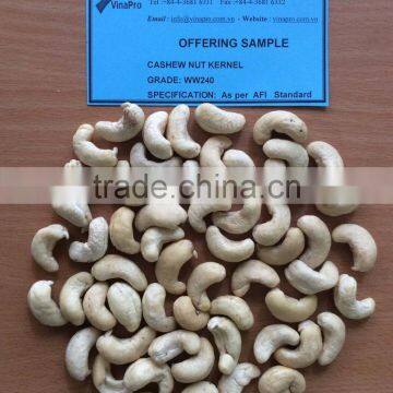 CASHEW KERNEL W240, W320, W450 - VIETNAM FAMOUS PRODUCT