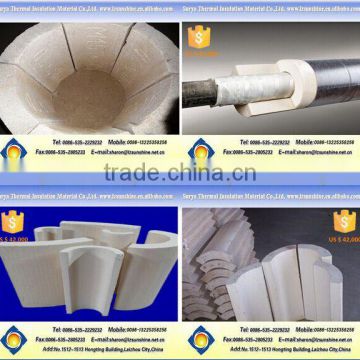 Floor Heating Systems Insulation Materials Calcium Silicate Pipe Cover