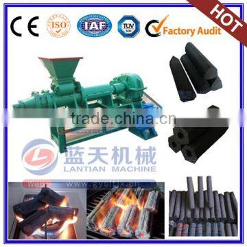 Professional Manufacturer Cocoa Husk Cube Charcoal Extrude Machine