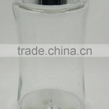 6L Clear Glass Beverage Dispenser Jar with tap metal lid wholesale