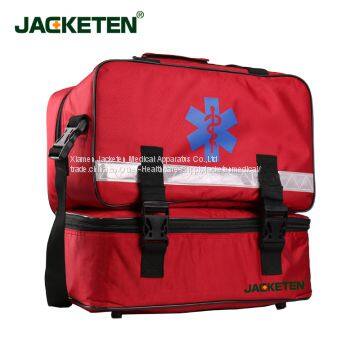 JACKETEN Натуральный набор первой помощи - JKT028 Большой амбулаторный сумок из нейлона Медицинский набор первой помощи Сумка для трахеальной интубации новорожденных