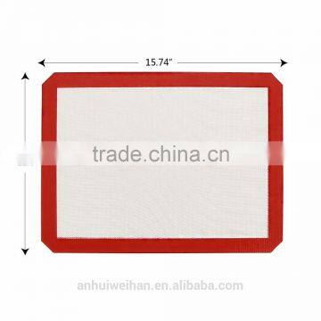 High Quality Heat Resistant Non-stick Food Grade Non Stick Silicone Baking Mat Set photo-6