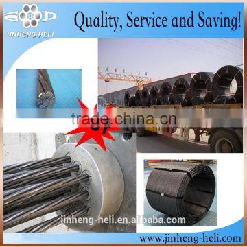 ASTM A475 1/8 Galvanized steel cable