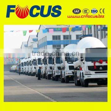 ISO Standard 14 Cubic HOWO Brand Concrete Mixer Truck With 6-Cylinder photo-2