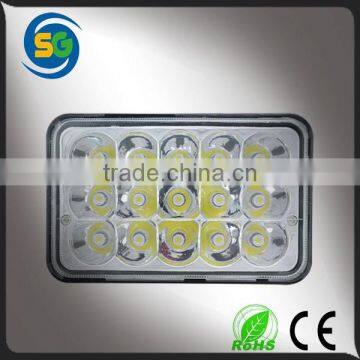45W flood Led Work Light 12v 24v Off road Truck 4x4 Boat SUV lamp