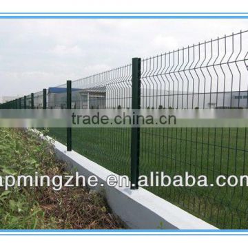 construction and industry PVC Coating Welded Wire Mesh Fence for secure