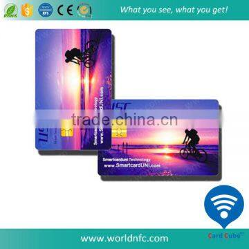 Customized VIP PVC Memory Contact Card With 5542 Chip 1K Bit Smart Card photo-3