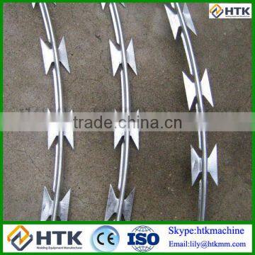 Silver Galvanized Durable Concertina Razor Wire With High Quality in Store photo-2