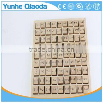 Early Learning Wooden Multiplication Table photo-6