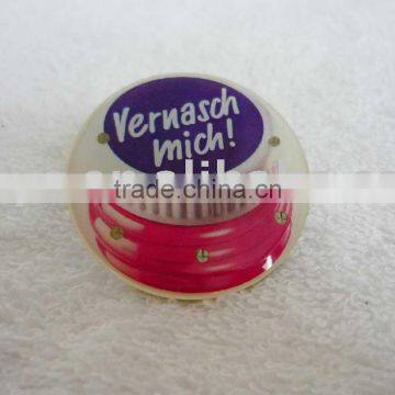 LED Flashing Badge