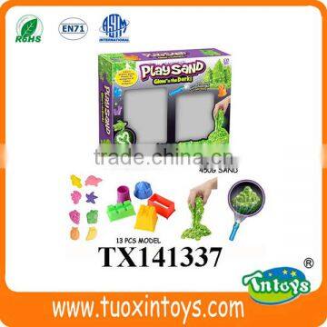 Eco-friendly Safe Kids DIY Play Sand Plastic Molding Intelligent Toys photo-6