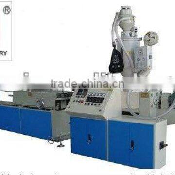 plastic pipe extrusion machine