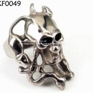 OEM / ODM Titanium Steel Jewelry Steel Band Ring For Gift photo-4
