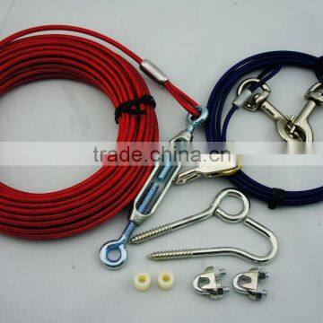 Wells Factory 2/3mm Red Pvc Coated 7*7 Stainless Steel 316 Wire Rope photo-4