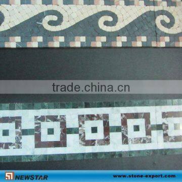 Wall Flooring Kitchen Stone Mosaic Line