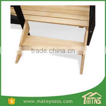 Large Pet Wooden Dog House With Patio Wooden Timber Bed Porch Deck photo-6