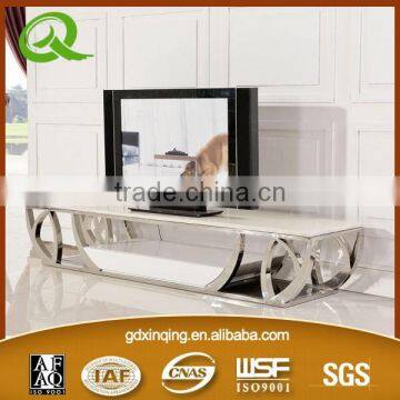 E380 2015 modern design marble top living room furniture TV stand