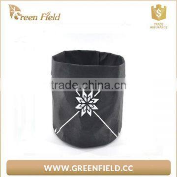Green Field nice print Washable Kraft Paper Storage Bag