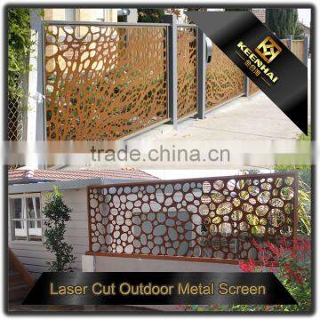 Architectural Curved Aluminum Decorative Metal Garden Edging Fencing