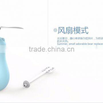 Multifunction Blender With Two Jack-plug, Electric Handheld Fan With Soft Blade photo-4