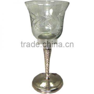 Decorative Metal Hurricane for Candlebra photo-2