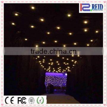 Fancy wedding stage flexible curtain Fairy Star Latest Wedding Decoration