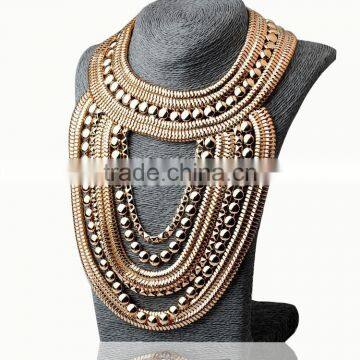 Handmade New Design Women Fashion Alloy Jewelry Necklace photo-4