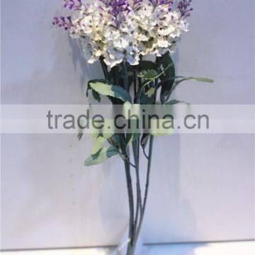 Home garden decorative wedding 50cm Height artificial plastic Flower bronze Bushing 10 head lavender EMG11 21W10