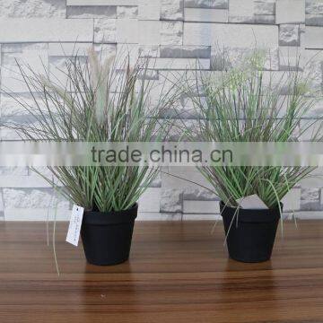 Potted Plastic Grass Bonsai photo-2