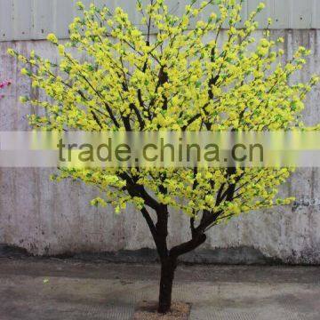 artificial peach flower tree for interior decoration