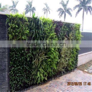China Wholesale Artificial Plant Wall Manufacturer Foliage Plants Wall Green Wall Fake Plants Insulation photo-5