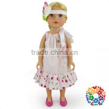 New Beautiful Handmade Party Clothes Fashion Dress for American 18" Doll Fairy Baby Girls Doll Dresses photo-5