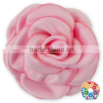 Dusty Pink Satin Artificial Rose Flower photo-5