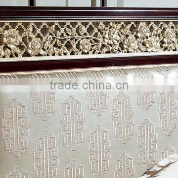 BISINI New Classic Gold Foil Carving Bed photo-4