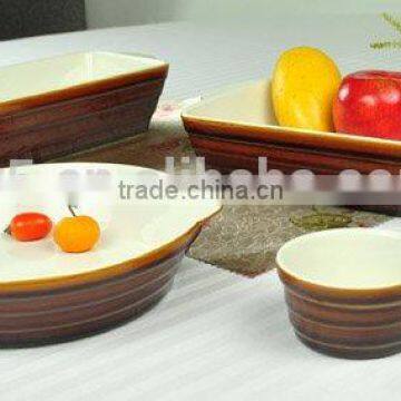 Factory Wholesale Ceramic Bakeware Set photo-4