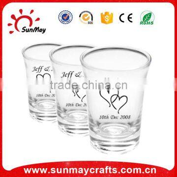 spirit drinking short glass in various size