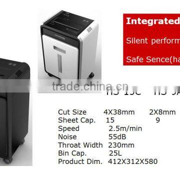 Super silent with 25L bin for paper and CD,card ,Office Paper Shredder