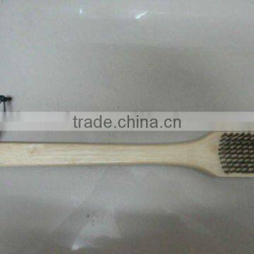 cleaning brush for bbq with hole