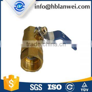 alibaba hot sale brass float ball valve with NPT for water