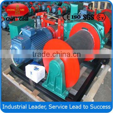 JM type electric control slow speed electric cable winch